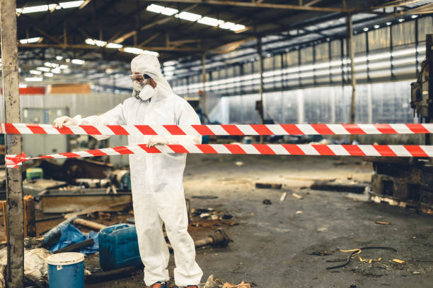 Professional Odor Removal technician working in Rodanthe, NC